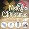 Merry Christmas Neon Signs, Warm White Merry Christmas Neon Light for Christmas Decoration, LED Neon Christmas Lights Sign for Christmas, Bedroom, Home Living Room, Christmas Party, New Year (Merry Christmas)